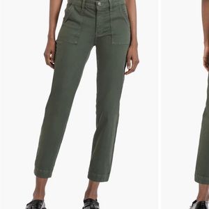 Kut From The Kloth Chris straight leg olive pants size 2